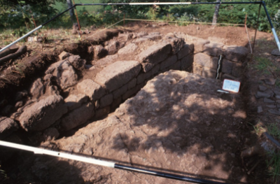 Sondage archéologique à Oyez (Saint-Simon)