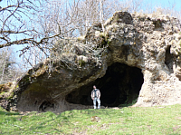 Grotte de Tournemire Cantal (Cliché : J.-P. Usse).