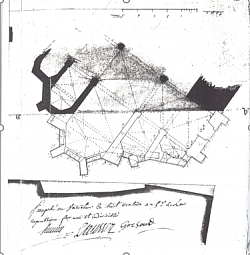 Plan partiel de l'église Notre-Dame 