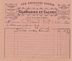 Clamadieu et Calvet à Aurillac (Cliché G. Cantuel)