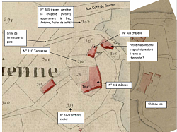 Fig. 2 : Cadastre napoleonien (A.D.15).