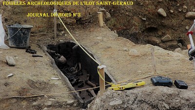 Fouilles archéologiques de l'îlot Saint-Géraud (carnet de bord n°3). AD 15