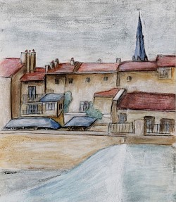 Maisons du bord de la Jordanne , Aurillac (J-Philippe Usse)